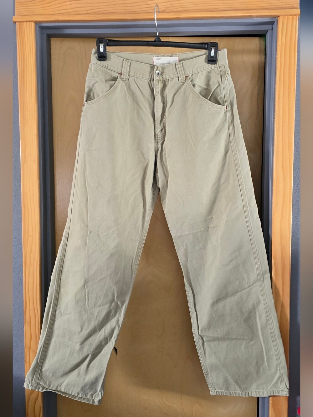 Levi's Men's Relaxed Fit Jeans in Light Khaki